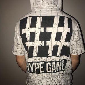 Carbon “Hype Gang Short Sleeve Hoodie”